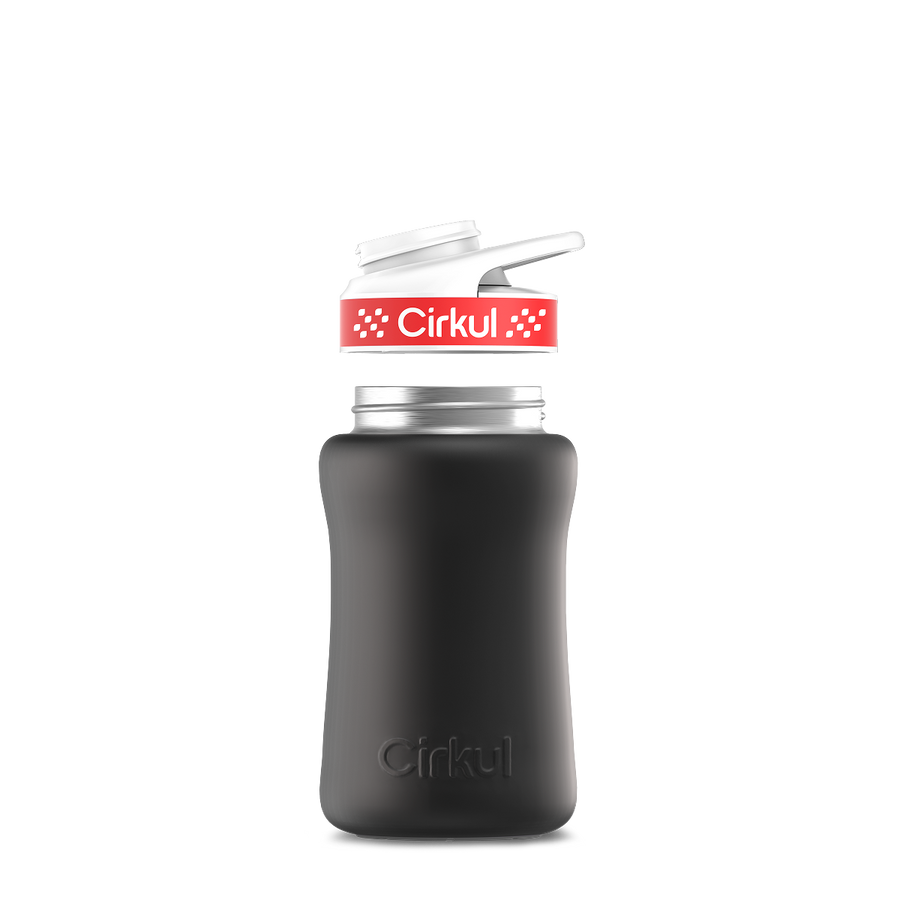 12oz. Stainless Steel Bottle & Comfort Grip Lid