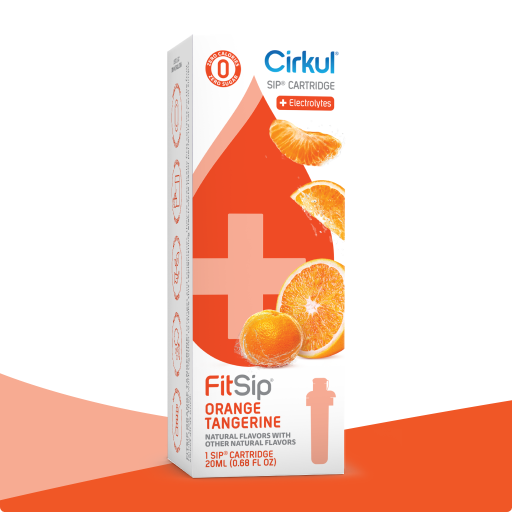 FitSip Orange Tangerine - Fresh Citrus Ready